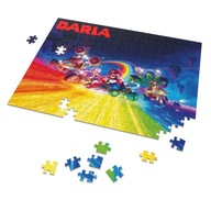 Puzzle + MENO + krabica SUPER MARIO BROS A3 252ks Puzzle + MENO + krabica SUPER MARIO BROS A3 252ks