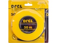 DREL MEASURE PÁSKA MERACIA PÁSKA VINOVANÁ KOVOVÁ OCEL 50m x 10mm DREL MEASURE PÁSKA MERACIA PÁSKA VINOVANÁ KOVOVÁ OCEL 50m x 10mm
