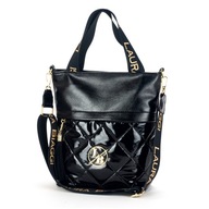 LAURA BIAGGI MESSAGE TAŠKA BLACK SHOPPER A4 LAURA BIAGGI MESSAGE TAŠKA BLACK SHOPPER A4