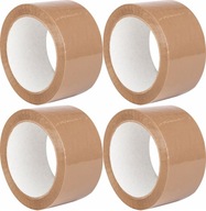 LEPIACA BALIACA PÁSKA, HNEDÁ, AKRYLÁTOVÁ 48mmx100m x 4 LEPIACA BALIACA PÁSKA, HNEDÁ, AKRYLÁTOVÁ 48mmx100m x 4