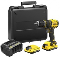 AKU vŕtačka s príklepom V20 2X2,0 Ah STANLEY SFMCD721D2K AKU vŕtačka s príklepom V20 2X2,0 Ah STANLEY SFMCD721D2K