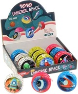 Jojo yoyo svietiace LED vesmírna ufo vesmírna loď sada 12ks 8j Jojo yoyo svietiace LED vesmírna ufo vesmírna loď sada 12ks 8j
