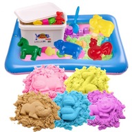 BibiMoon Kinetic Sand 5kg SADA KRABIČKY NA PIESKOVÉ FORMY BibiMoon Kinetic Sand 5kg SADA KRABIČKY NA PIESKOVÉ FORMY