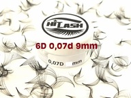 HITLASH vejáre 6v1 trsy mihalníc 6D 0,07D 9mm HITLASH vejáre 6v1 trsy mihalníc 6D 0,07D 9mm