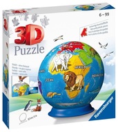 Ravensburger Puzzle 3D Sphere: Childish Globe 72 e