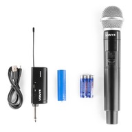 UHF bezdrôtový mikrofón + 6,3 mm jack prijímač