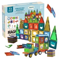 MAGNETICKÉ STAVEBNÉ BLOKY VEĽKÉ 3D PANELY MAGNETICKÉ STAVEBNÉ BLOKY VEĽKÉ 3D PANELY