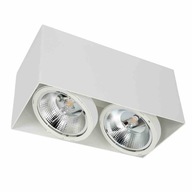 Prisadené kovanie Plaza 2xGU10 AR111 White Prisadené kovanie Plaza 2xGU10 AR111 White