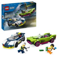 LEGO CITY 60415 POLICAJNÁ HUNBA SVALOVÝCH AUTOMOBILOV LEGO CITY 60415 POLICAJNÁ HUNBA SVALOVÝCH AUTOMOBILOV