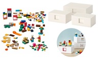 LEGO kocky IKEA BYGGLEK 201 ks + krabica 3 ks LEGO kocky IKEA BYGGLEK 201 ks + krabica 3 ks