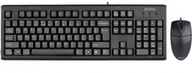 Set klávesnica + myš A4TECH KM-72620D USB Black