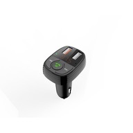 Devia FM transmitter Smart black MP3 2USB QC 3.0 + 1.5A Devia FM transmitter Smart black MP3 2USB QC 3.0 + 1.5A