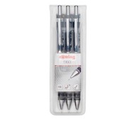 Rotring 0,35 / 0,5 / 0,7 Mm Tikky Cc Black - Set