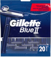 Holiace strojčeky Gillette Blue II Chromium x20
