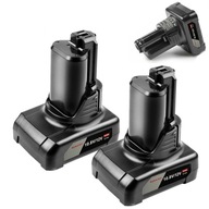BATÉRIA 10,8V/12V 6,0Ah GBA PRE BOSCH BAT420 x2