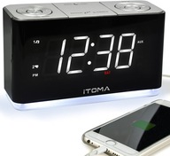 Inteligentné rádio s budíkom a nočným svetlom Inteligentné rádio s budíkom a nočným svetlom