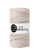 Paličkovaná šnúra Macrame 3 mm 100 m 3-vrstvová nahá Paličkovaná šnúra Macrame 3 mm 100 m 3-vrstvová nahá