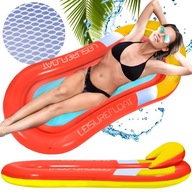 Nafukovacia podložka na plávanie so sieťovinou ležadlo WATER HAMMOCK na bazén, pláž, do vody Nafukovacia podložka na plávanie so sieťovinou ležadlo WATER HAMMOCK na bazén, pláž, do vody