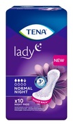 TENA Lady Normal Night, špeciálne hygienické vložky. 10 ks