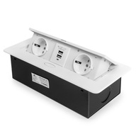 Otváracia zásuvka na dosku Spacetronik SPS-D24W V2 Otváracia zásuvka na dosku Spacetronik SPS-D24W V2