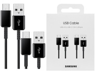 2x ORIGINÁLNY 1,5M RÝCHLE NABÍJACÍ KÁBEL SAMSUNG USB-C