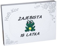 UTERÁK 70x140 S VÝŠIVKOU AKO DARČEK K 18. NARODENINÁM UTERÁK 70x140 S VÝŠIVKOU AKO DARČEK K 18. NARODENINÁM