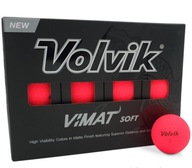 Golfové loptičky VOLVIK VIMAT Soft (červená matná) Golfové loptičky VOLVIK VIMAT Soft (červená matná)