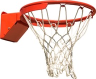Sieťový košík na obruče s 12 háčikmi, BIELY, univerzálna veľkosť, šnúrka