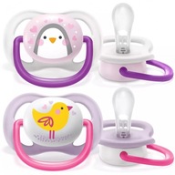 Philips Avent cumlík Priedušný Ultra Air 0-6 m Dievča 2 ks. Philips Avent cumlík Priedušný Ultra Air 0-6 m Dievča 2 ks.