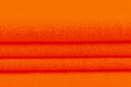 PODŠÍVKA FLEECE látka, oranžová PODŠÍVKA FLEECE látka, oranžová