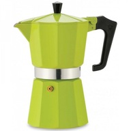 Hliníkový tlakový kávovar (3 tz) zelený
