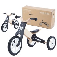 MOOVKEE BALANCE BIKE TROJKOLKA drevená JANE 2v1 MOOVKEE BALANCE BIKE TROJKOLKA drevená JANE 2v1