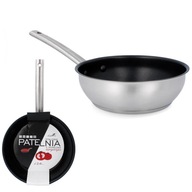 OCEĽOVÁ PANVA 24CM S NEPRIĽNAVÝM POVRCHOM OCEĽOVÁ PANVA 24CM S NEPRIĽNAVÝM POVRCHOM