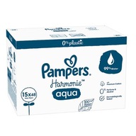 Pampers vlhčené obrúsky 15 x 48 ks. Pampers vlhčené obrúsky 15 x 48 ks.