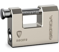 GERDA SECURE 70 mm vystužený visiaci zámok, tvrdený saténový kotúč GERDA SECURE 70 mm vystužený visiaci zámok, tvrdený saténový kotúč