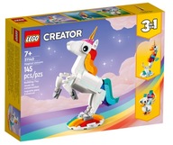 LEGO Creator 311140 3v1 Čarovný jednorožec Páv morský koník Lacný darček