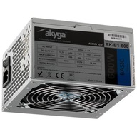 ATX 600W zdroj Akyga Basic AK-B1-600 Fan12cm P4 4xSATA PCI-E