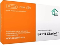 SYPH-CHECK TEST NA SYFILIU, otestujte sa sami, 1 kus