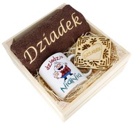 SKVELÝ DARČEK PRE DEDKA UTERÁK + KRABIČKA NA HRNKY SKVELÝ DARČEK PRE DEDKA UTERÁK + KRABIČKA NA HRNKY