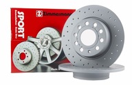 Zadné disky ZIMMERMANN SPORT - AUDI A3 8V 272mm