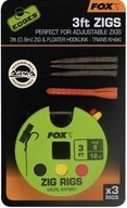FOX ZIG RIG RIG SET 8 12lb 3ft FOX ZIG RIG RIG SET 8 12lb 3ft