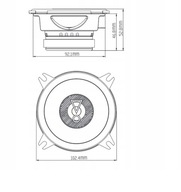 JBL STAGE3 427F REPRODUKTOR 100MM 2-pásmový !Propagácia!