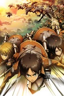 Plagát Anime Manga Attack on Titan aot_073 A1+