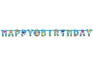 Happy Birthday Baby Shark narodeninový banner