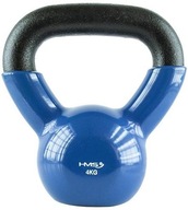 MODRÁ LIATINA KETTLEBELL VINYL POTAHOVANÁ HMS 4 KG MODRÁ LIATINA KETTLEBELL VINYL POTAHOVANÁ HMS 4 KG