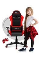 Herná stolička HUZARO RANGER 6.0 Red Mesh pre deti