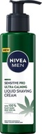 NIVEA Upokojujúci tekutý krém na holenie pre mužov 200 ml