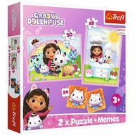 93382 CUBES PUZZLE 2v1 MEMOS GABI S MAČIČKOVÝM PRIATEĽOM 93382 CUBES PUZZLE 2v1 MEMOS GABI S MAČIČKOVÝM PRIATEĽOM