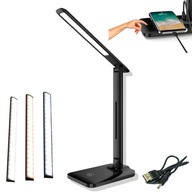 LED STOLNÁ LAMPA NOČNÁ STOLNÁ LAMPA NASTAVITEĽNÉ USB NABÍJANIE 3 FARBY LED STOLNÁ LAMPA NOČNÁ STOLNÁ LAMPA NASTAVITEĽNÉ USB NABÍJANIE 3 FARBY