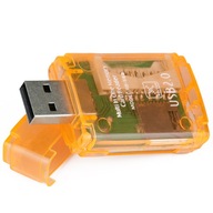 UNIVERZÁLNA ČÍTAČKA KARIET USB SD SDHC MICRO MS M2